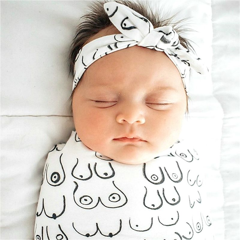 European and American Baby Cocoon Sleeping Bag Baby Anti-Scare Sleeping Bag Neonatal Anti-kick Sleeping Bag Two-piece Set_voghion.com