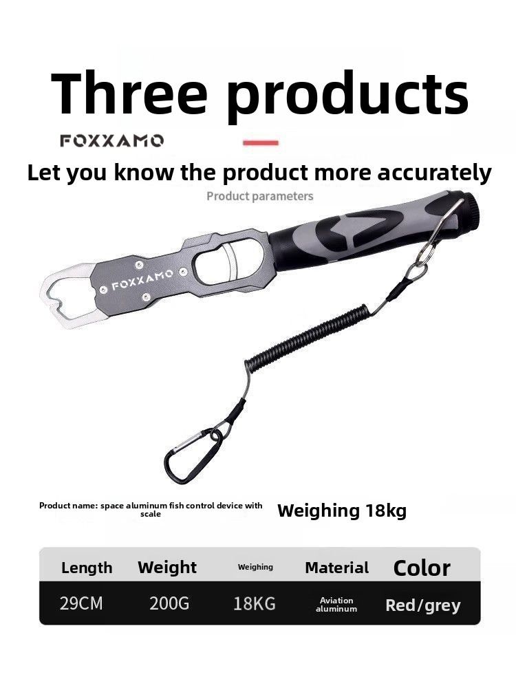 Fish Controller With Weighing And Controlling Device, Large Object, Road, Sub Aluminum Alloy Multifunctional Fish Clamp Pliers,_voghion.com