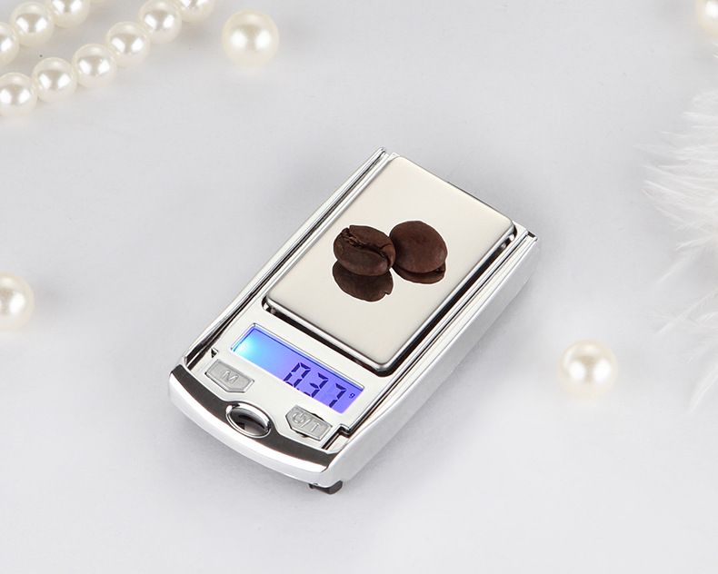 Bilnøkkel Elektronisk Vekt Mini Smykker Gull Smykker Vekt Miniatyr Veieinstrument Presisjon 0,01g Palm Scale_voghion.com