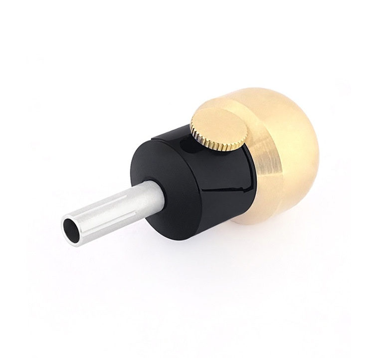 Attrezzatura Ou Liang integrata in lega di alluminio corta necessaria manico in rame forniture per tatuaggi_voghion.com