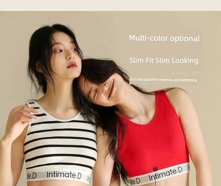 Comodo top corto Diary con spalline sottili e intimo gilet esterno_voghion.com