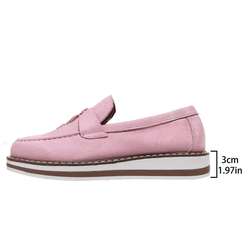 Damenschuhe Frühling und Herbst Neue große Damen Casual Single Schuhe One Step Lazy Schuhe_voghion.com