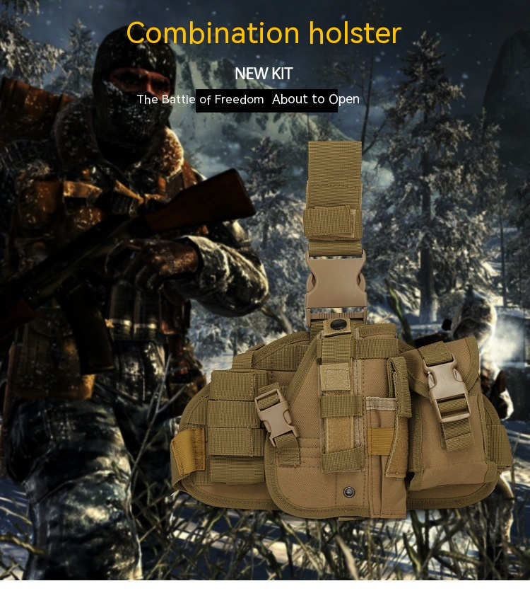 Coldre tático, bolsa para cachorro, leggings, acessório Molle, bolsa pendurada, leggings de combinação tática selvagem_voghion.com