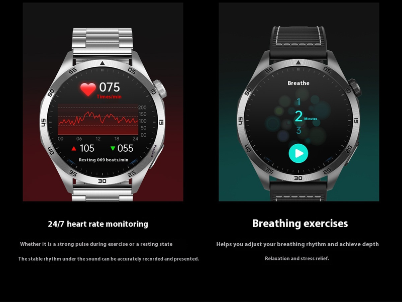 Smart Health Monitoring Watch - ECG ECG, Blood Sugar, Blood Oxygen, Sleep And Other Multi-functional Guardians_voghion.com