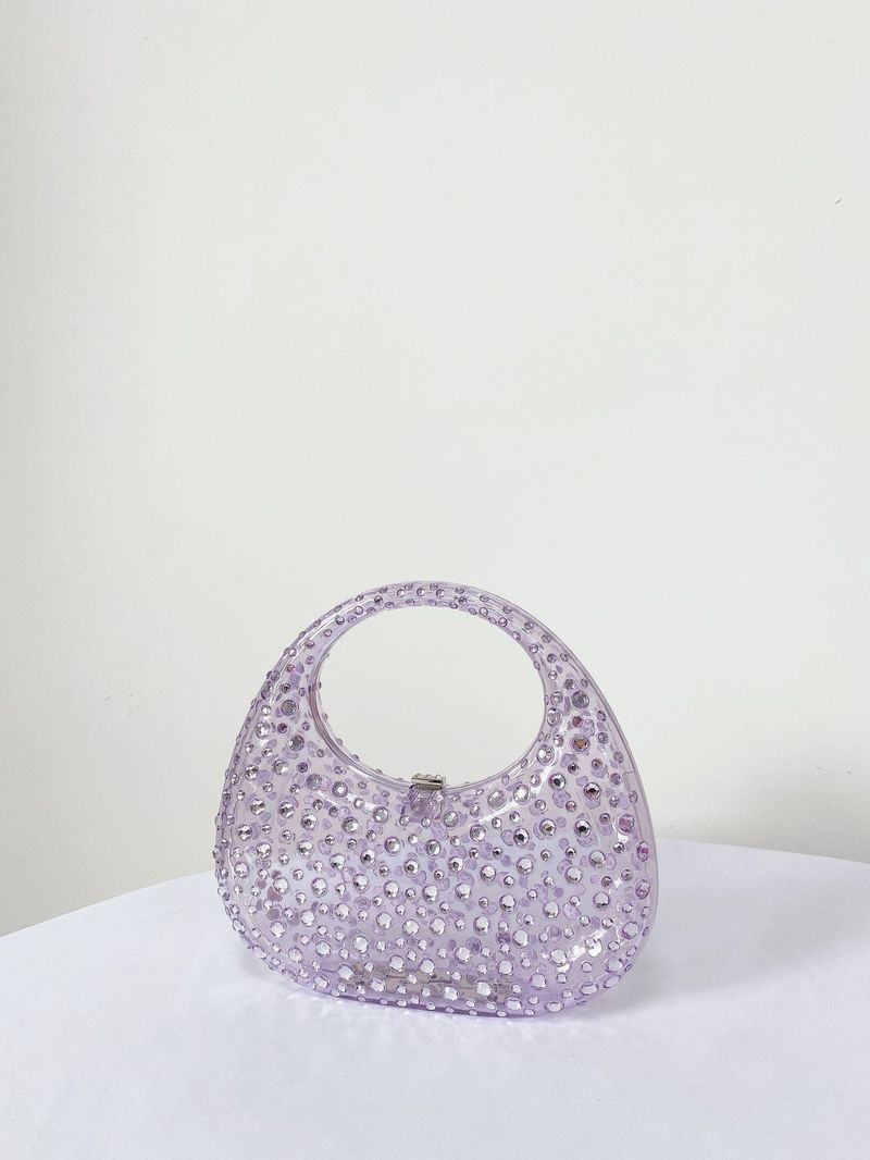 Borse stravaganti borse per donna borse acriliche estive trasparenti borse da sera con diamanti_voghion.com