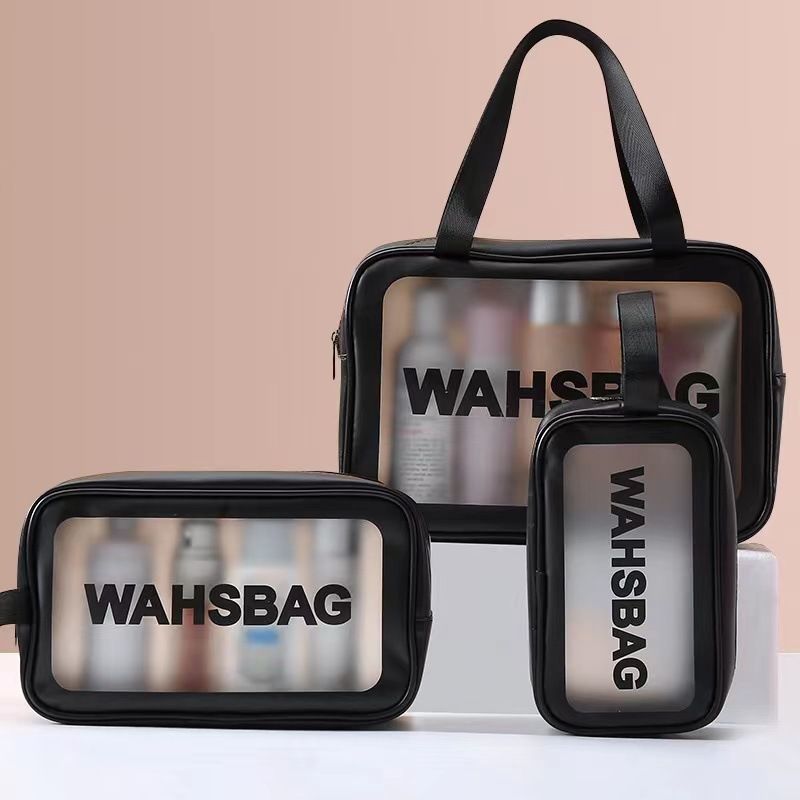 Γυναικείες τσάντες TPU διαφανές παγωμένο νεσεσέρ αδιάβροχο νεσεσέρ μπάνιου μεγάλης χωρητικότητας τσάντα ταξιδιού τσάντα αποθήκευσης τσάντα καλλυντικών χονδρικής_voghion.com