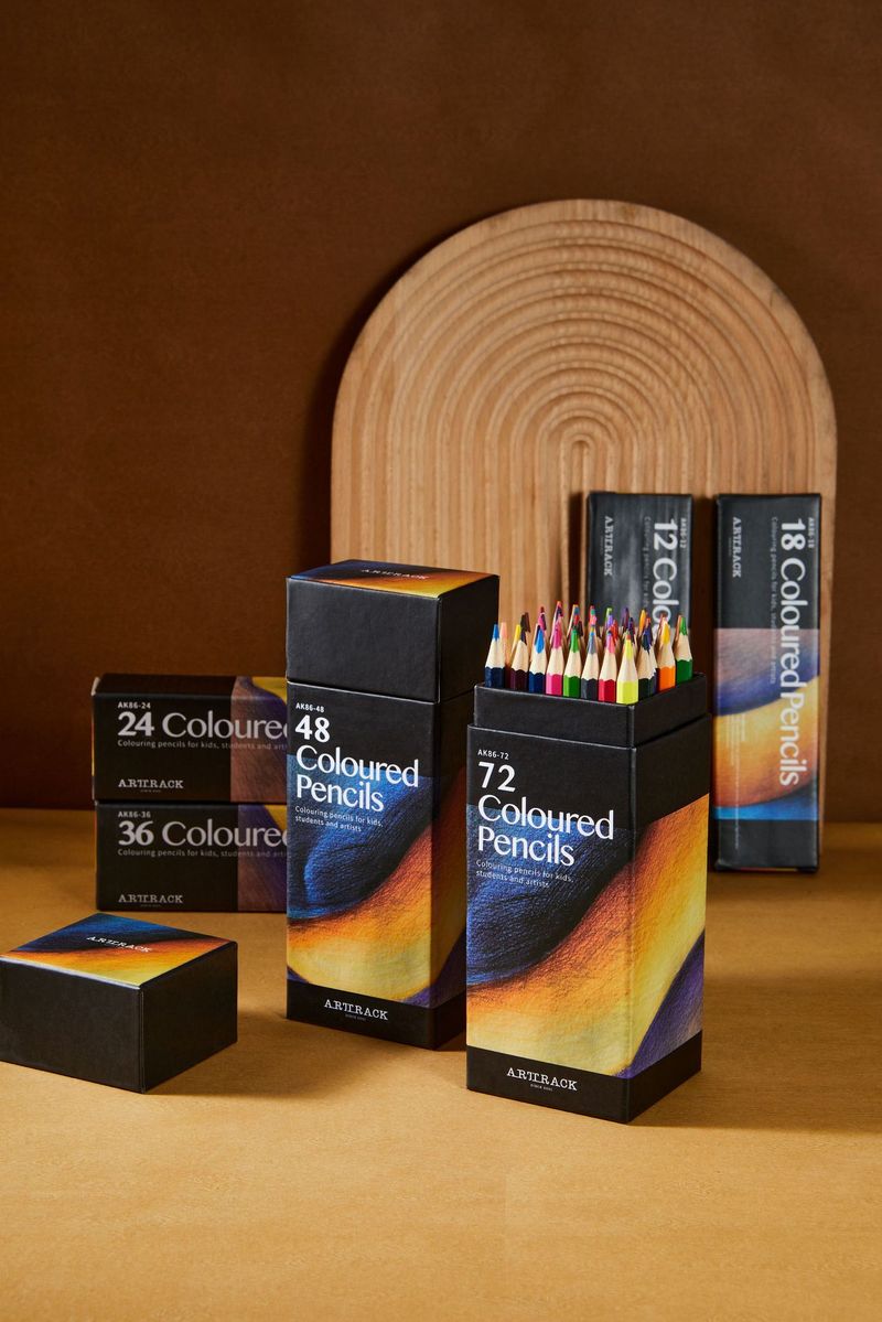 48-Color Premium Colored Pencils Set - Vibrant & Smooth Artist-Grade Drawing Pencils For Kids, Students & Professionals - Ideal For Sketching_voghion.com