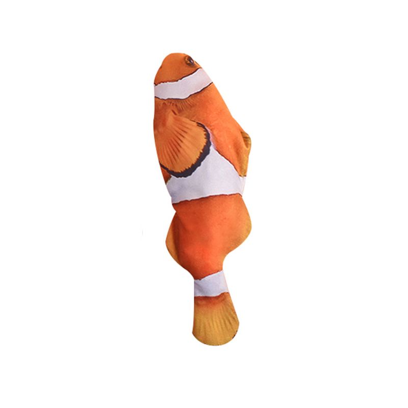 Plush Realistic Pet Catnip Teasing Teething Cat Supplies Fish Toy_voghion.com