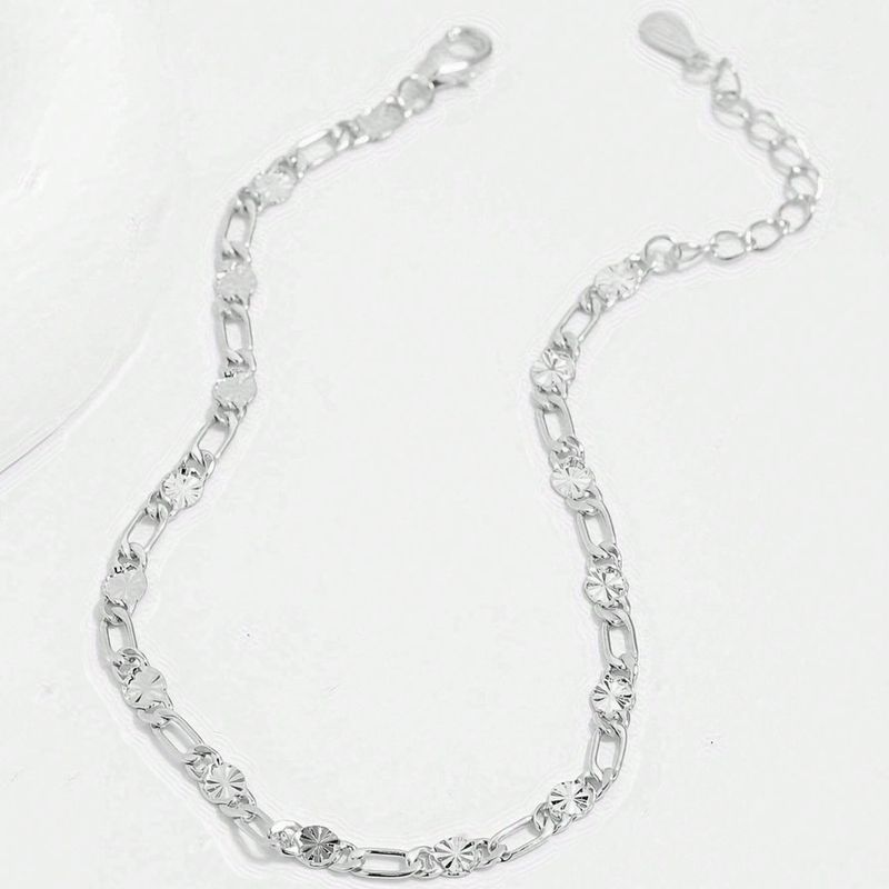 Braccialetto hip-hop con catena in argento elegante e nuovo per l'estate 2024, regalo di compleanno squisito per la fidanzata_voghion.com