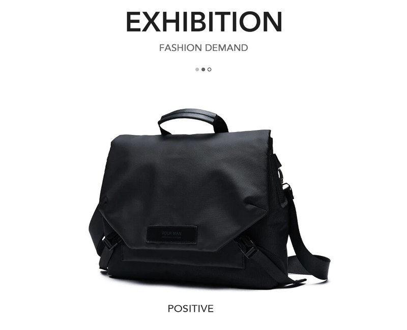 Männer Messenger Taschen Business Crossbody Tasche Grouss Kapazitéit Passend 15 Zoll Laptop Casual Jongen Waasserdicht Schëller Designer_voghion.com