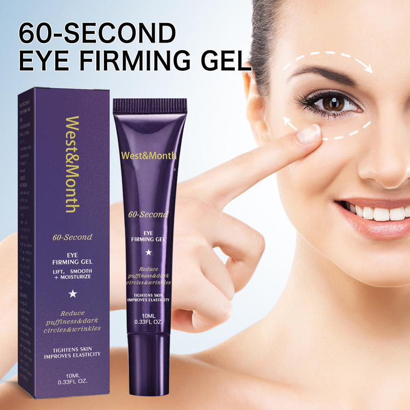 Gel rassodante West Month Borsa per schiarire le linee sottili Crema idratante e rassodante per la pelle degli occhi_voghion.com