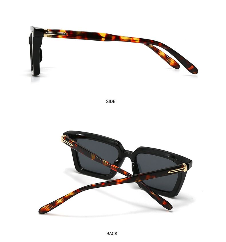 Euroopan ja Amerikan rajat ylittävä trendi Street Shooting Retro Square Rice Staring Art Aurinkolasit Modern Charm INS Aurinkolasit 6093_voghion.com