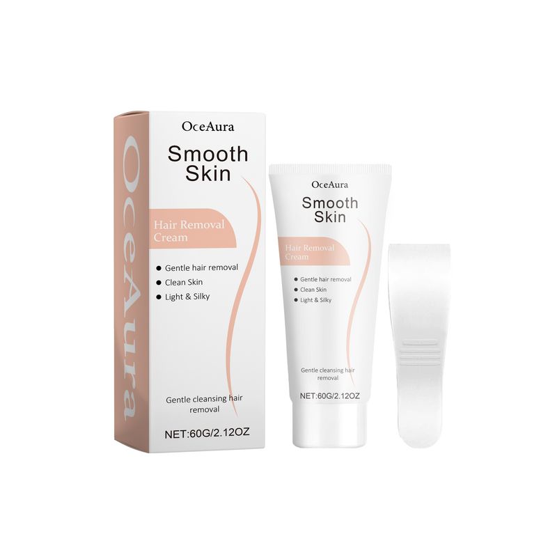 OceanAura Ganzkörper-Enthaarungscreme für Damen, milde und schnelle Haarentfernung, erfrischende Reinigung der Achseln, leicht und geschmeidig_voghion.com