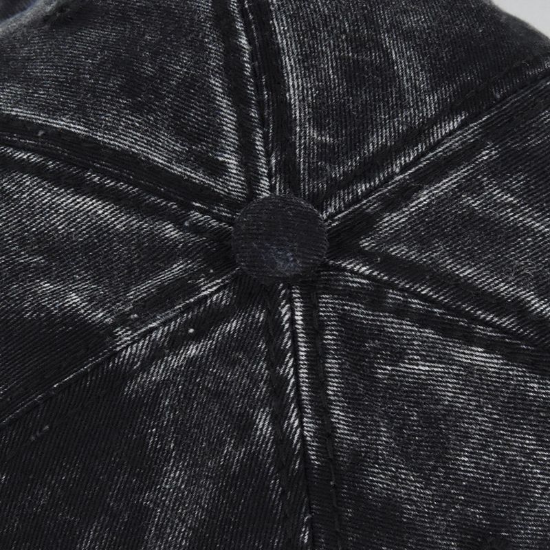 Unisex Scrubbing beyzbol şapkaları, retro şapkalar, basit şapkalar, kavisli saçakları ile güneşi örten açık hava spor şapkaları._voghion.com