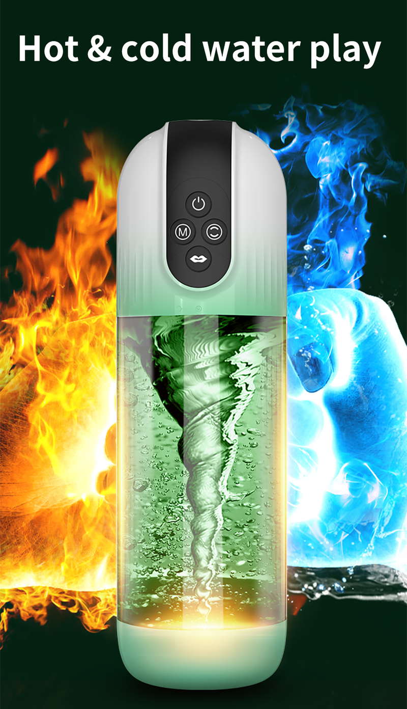 Masturbator, automatische männliche Tasse, rotierende Saugwat SPA, echte Muschi-Masturbationspumpe_voghion.com