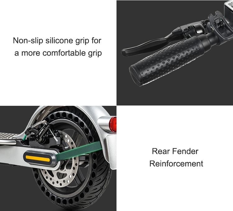 083 Monopattino elettrico pieghevole portatile a due ruote da 8,5 pollici per adulti con marchio condiviso_voghion.com