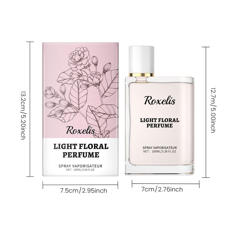Let duftende blomsterparfume Elegant let blomster Blød duftende Frisk charmerende vedvarende parfume 100ml Stor kapacitet_voghion.com