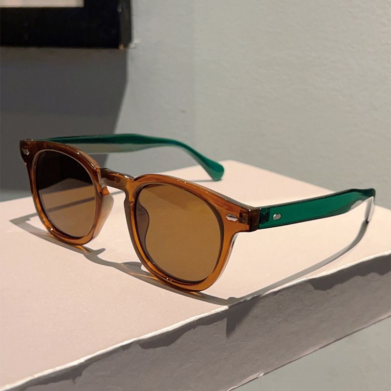 Mi Pin Runder Rahmen Hip Hop Trendy Fashion Neue Candy Color Internet Celebrity Gleicher Stil Abnehmen Sonnenbrille_voghion.com