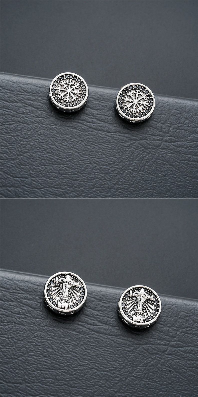 Brincos de clipe, clipes de orelha magnéticos retrô para homens, clipes de osso de orelha modernos para mulheres, design personalizado, acessórios de orelha sem piercing_voghion.com