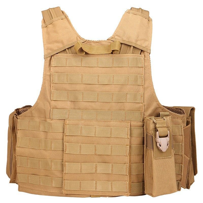 Herren Taschen Spot Großhandel Weste Black Hawk Schutzweste Echte CS Trainingsausrüstung Achtteilige Weste_voghion.com