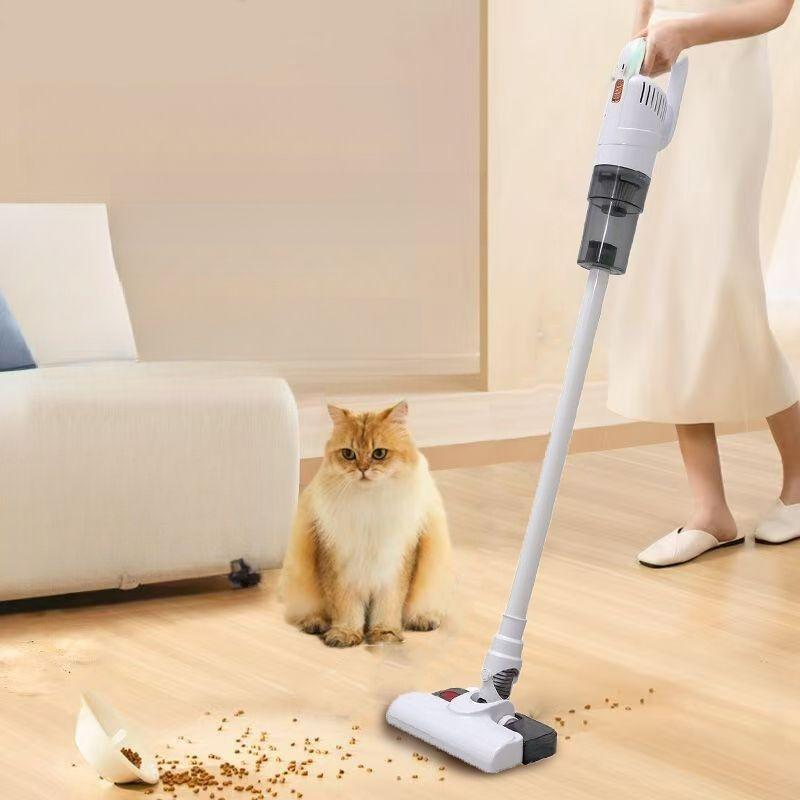 Wireless With Mop, Multi-Functional Handheld Rechargeable High-Power Pet Hair Long Handle Vacuum Cleaner For Home Use_voghion.com