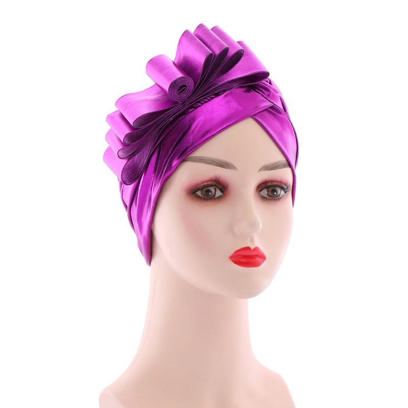 Nouveau tissu d'estampage en or lingot fleur pastèque chapeau indien chapeau chapeau musulman chapeau_voghion.com