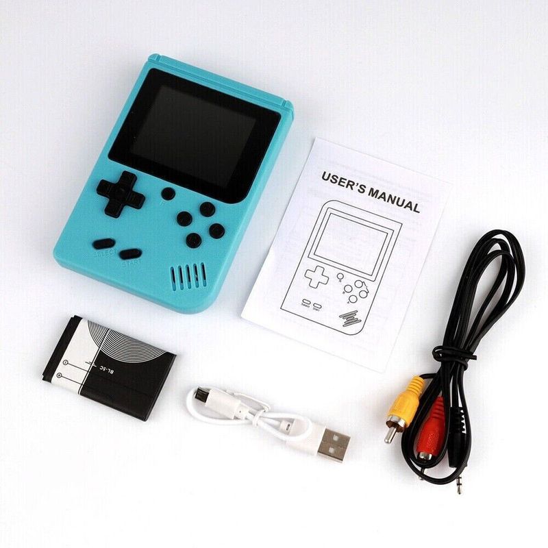 Mini console de jeux vidéo rétro portable avec lecteur de jeu classique 500 en 1 intégré_voghion.com