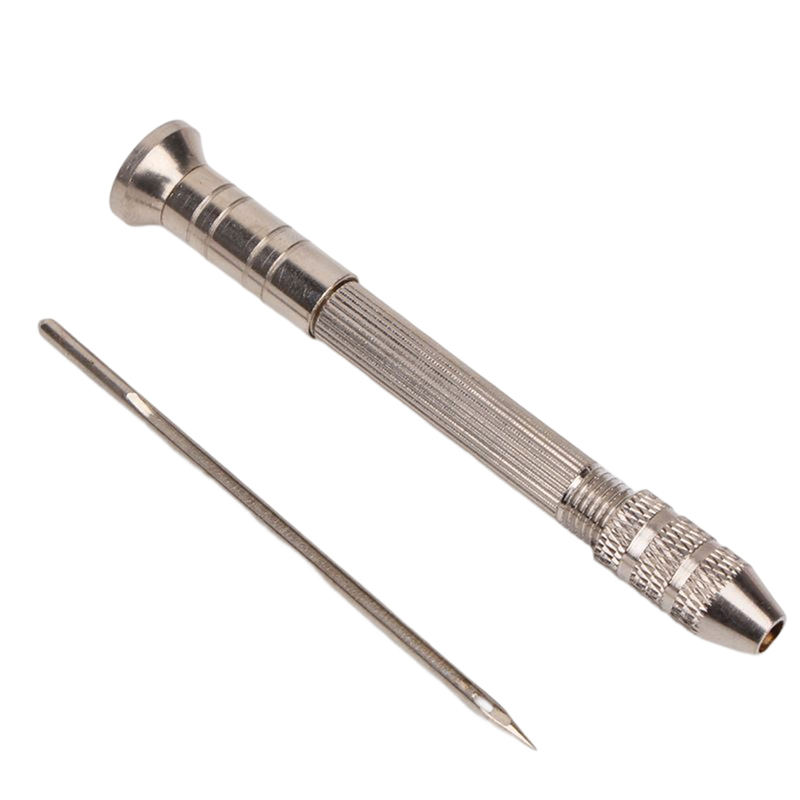 4 stks Leer Naaien Priem Met Roestvrij Stalen Handvat Punch Stiksels DIY Handgemaakte Craft Schoenen Reparatie Tools Haak Accessoires_voghion.com