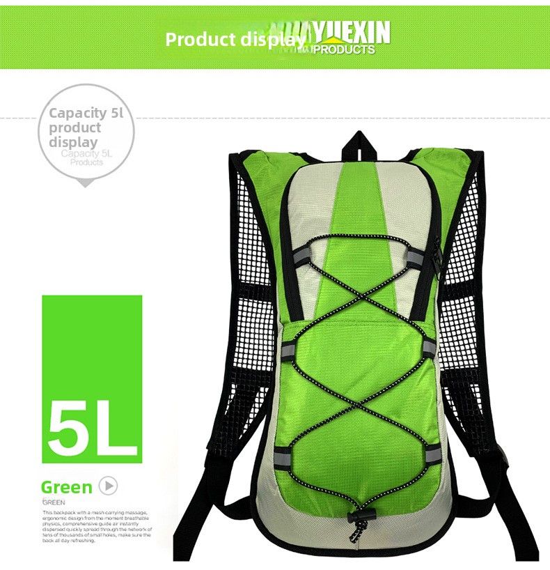 Zaino per sport all'aria aperta, ciclismo, escursionismo, alpinismo, corsa, viaggi, uomo e donna, borsa per l'acqua a tracolla_voghion.com