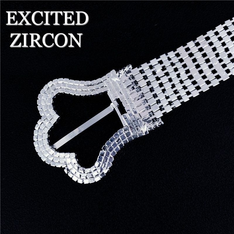 New hot selling full diamond chain, women's needle buckle, simple and versatile belt, exquisite rhinestone inlaid shiny_voghion.com