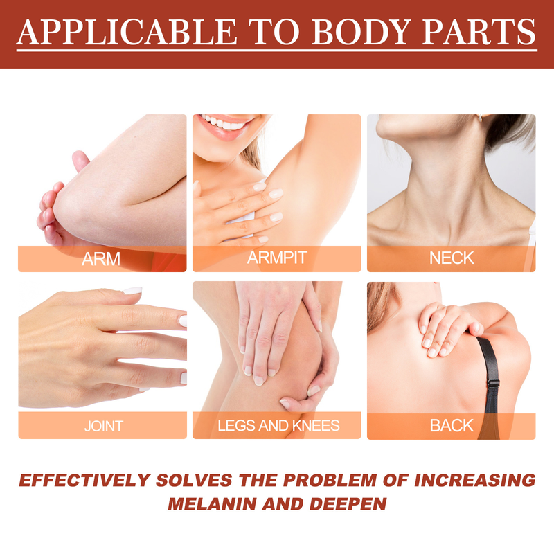 Gelbes Peeling-Öl, dunkle Haut, aufhellend, Knie, Ellenbogen, dunkle Knöchel, Melanin-Peeling, Peeling abgestorbene Haut, aufhellendes Körperöl_voghion.com