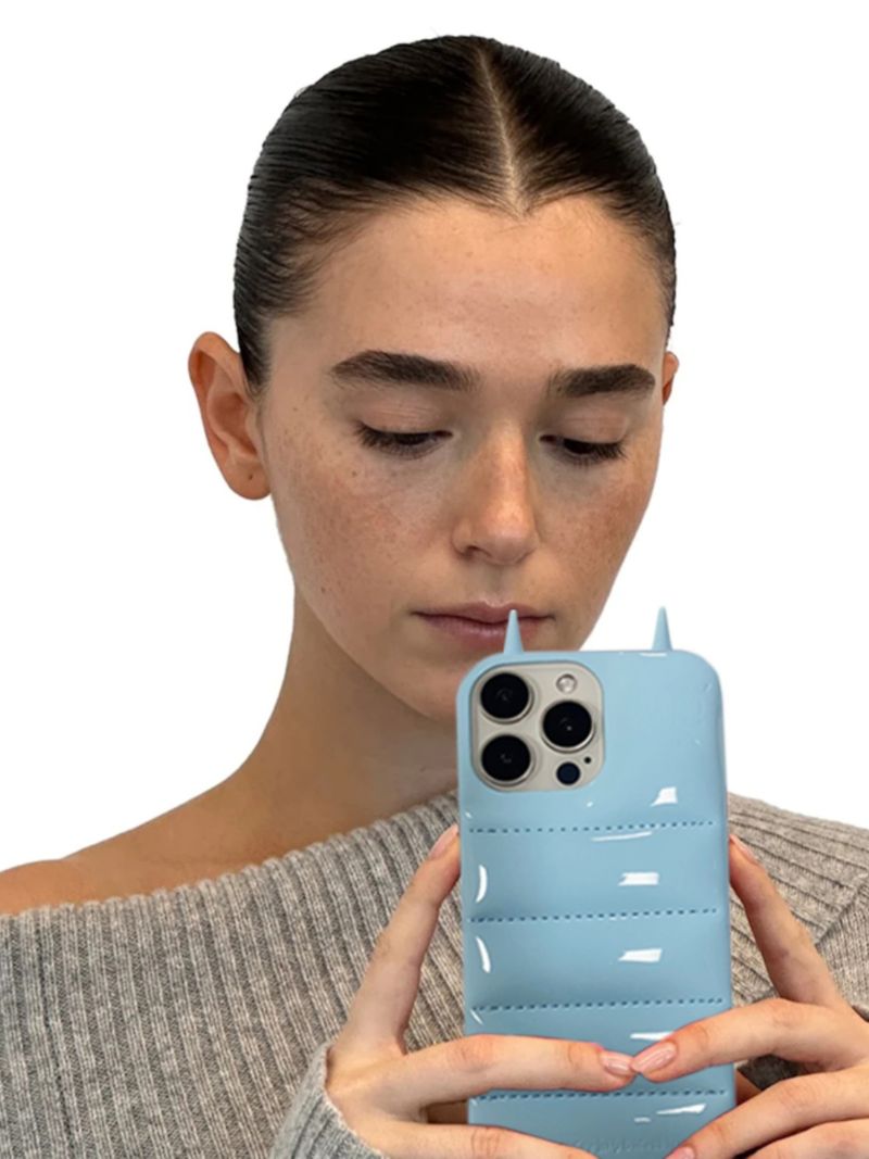 Unbeatable Quality Little Devil Light Blue Phone Case Fashion Drop-Resistant Iphone_voghion.com