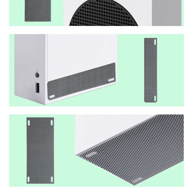 Xbox Series S simple net, game console protection cover, dust bag set_voghion.com
