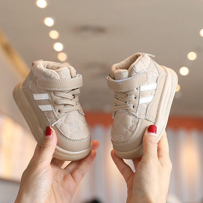 Bambino Autunno e Inverno Nuove Ragazze in Cotone da Uomo Stivali da Neve Tesoro Scarpe di Velluto per Bambini Maillard 1_voghion.com