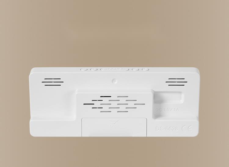 Zwei Sätze Wecker Einfache LED-Großbild-Digital-Schlafzimmer-Nachttischuhr im koreanischen Stil, Modeuhr 6628_voghion.com