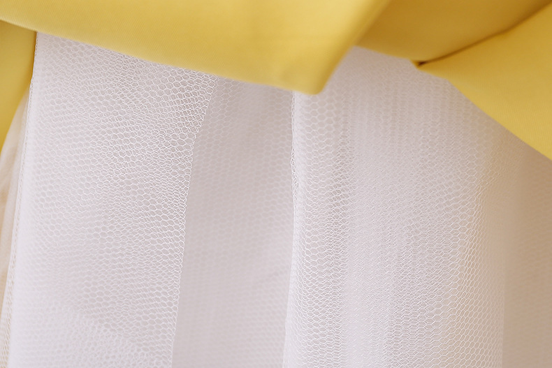 Robe princesse à fleurs pour filles d'un an, spectacle de Piano d'été_voghion.com