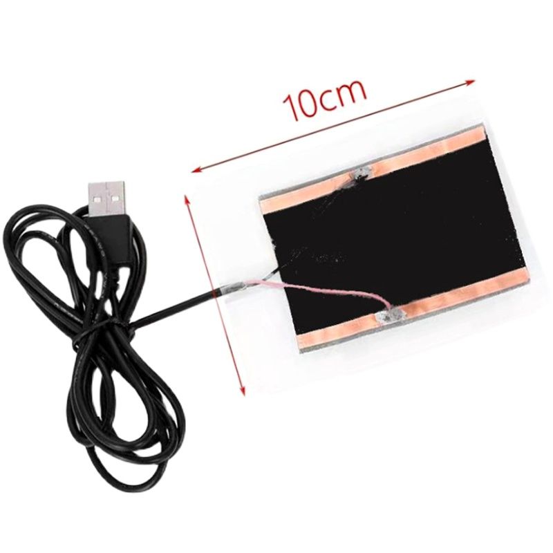 Unbeatable Quality USB Heater Band DIY Technology Invention Mouse Pad Gloves Greenhouse Science Small Experiment Electric Heating Film 5V_voghion.com