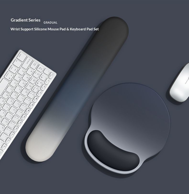 NeoGear Tastaturablage aus Memory-Schaumstoff, Mauspad, Handgelenkauflage für Damen und Herren, Anti-Ermüdung_voghion.com