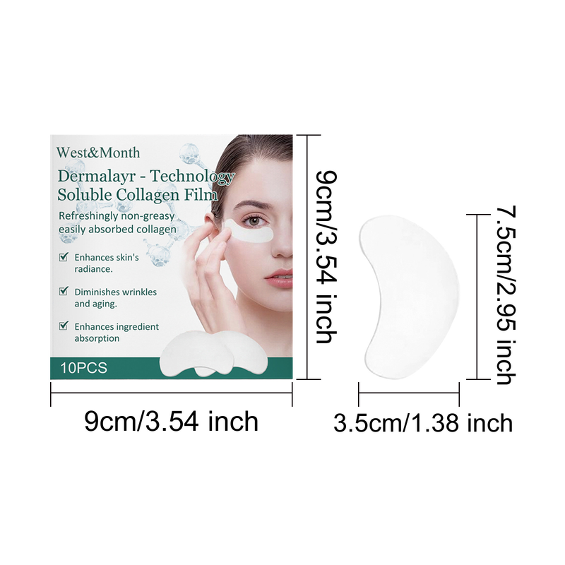 West&montr Collagen Membrane Moisturizing Skin Moisturizing And Rejuvenating Facial Care Patch_voghion.com