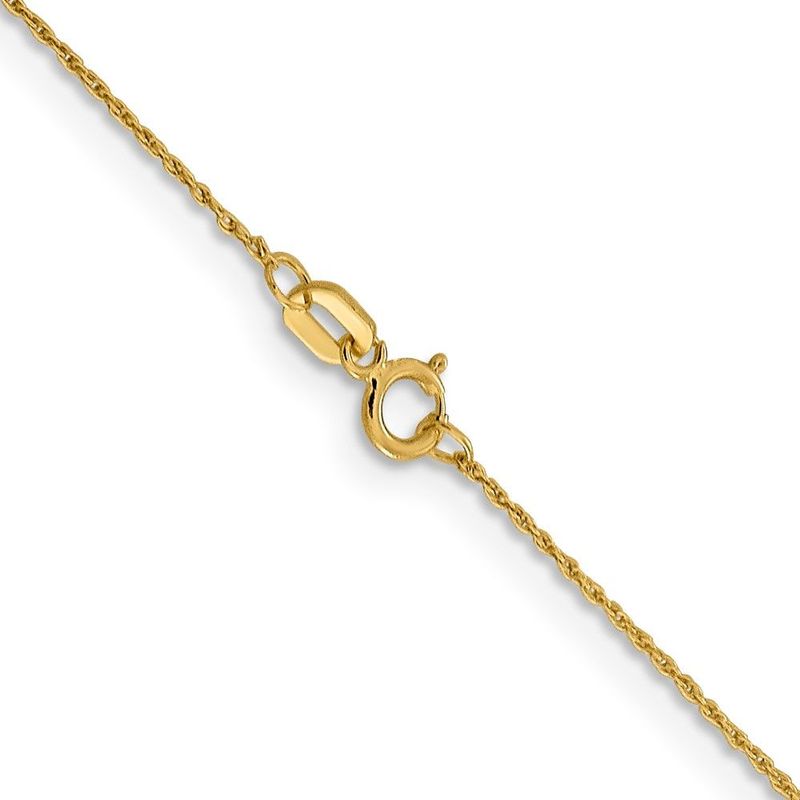 14K .8mm Loose Rope Chain Spring Ring Clasp_voghion.com