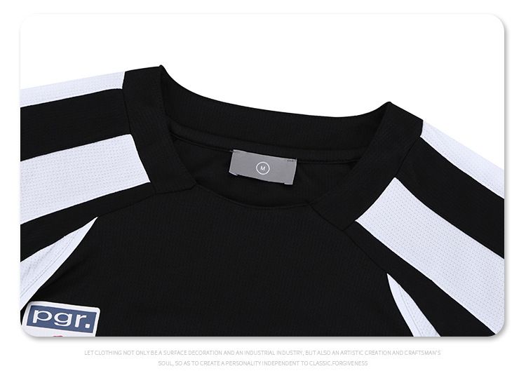 Männerkleeder Fréijoer a Summer Nei Trendy Mark Poloshirt Retro Splicing Jersey Keefer Deeselwechte Stil Gelenk Loose_voghion.com