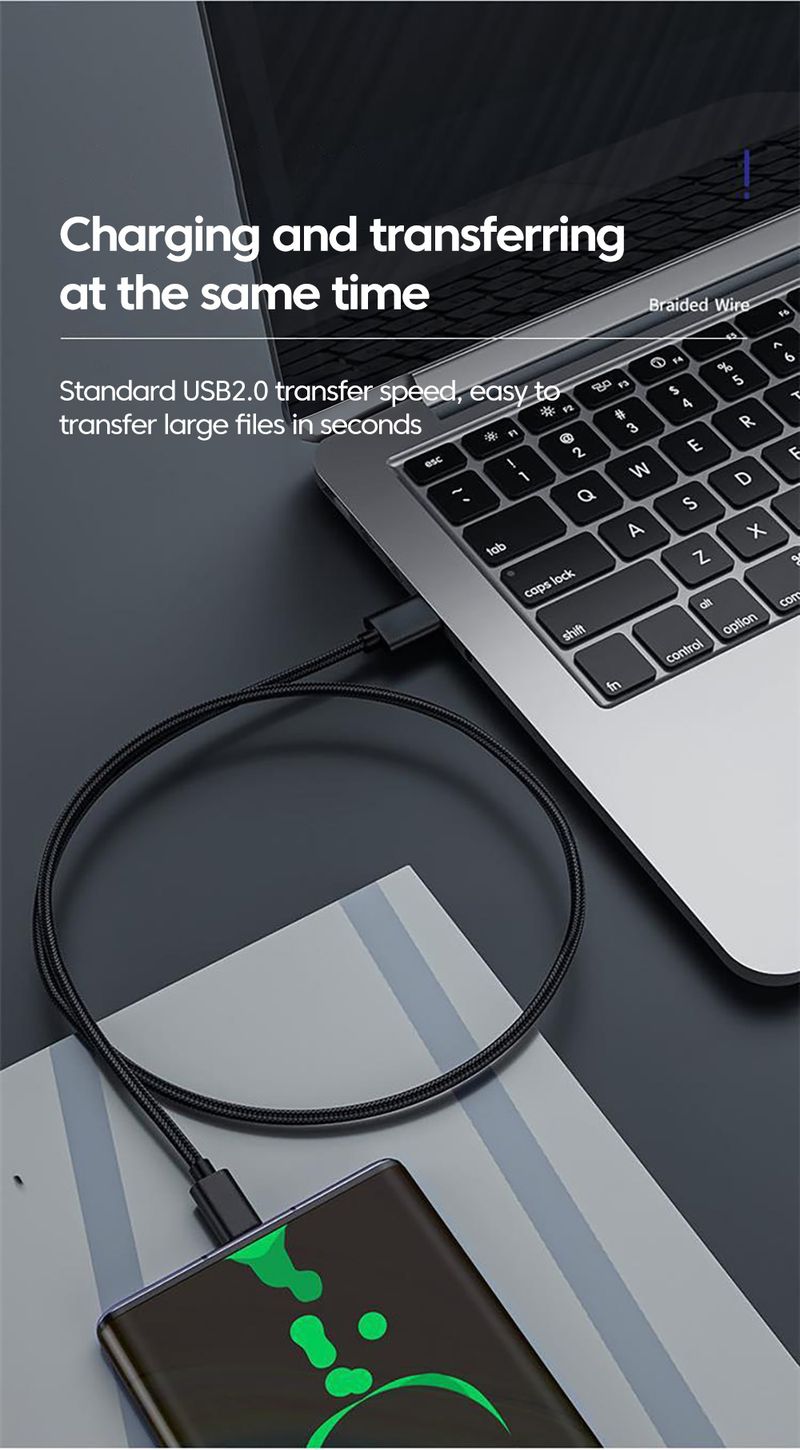 120G Super Fast Charging To Tipe C Cable Mobile Phone USB Line For Xiaomi Samsung S24 Chhuk Charger Cord 1M 1.5M 2M_voghion.com