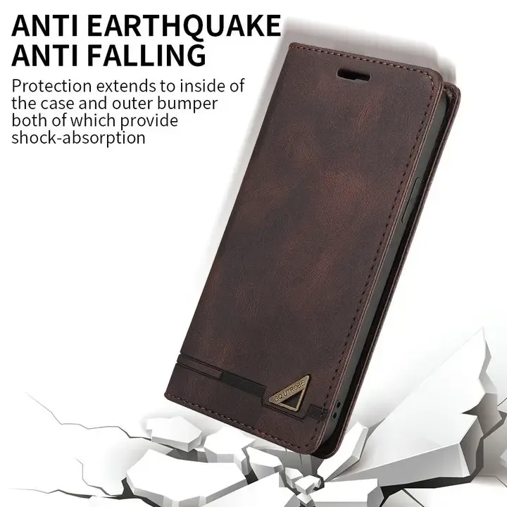 Pixel6 7 8 9 Pro XL 5G Flip Cover in pelle Book Skin RFID Protect Portafoglio con porta carte per Google Pixel 9 Pixel7 8A 7A Custodia_voghion.com