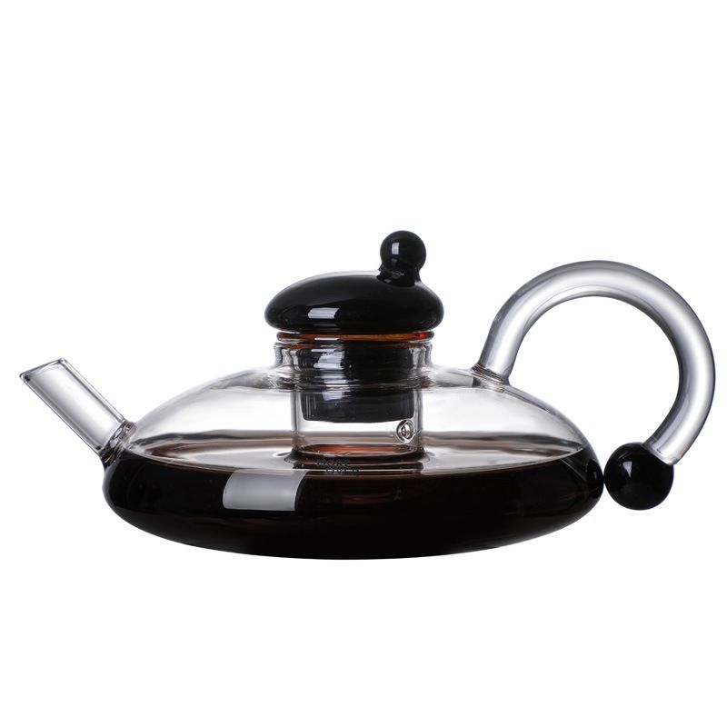 Set di lusso in vetro Nordic Light, caffettiera per tè e caffè, con coperchio a coda di topo, per fiori e frutta, stile europeo di alta qualità_voghion.com