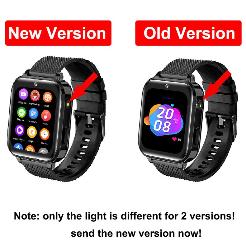 4G Kids Smartwatch GPS Tracker Video Call Student Phone T27 Kids Phone Watch_voghion.com