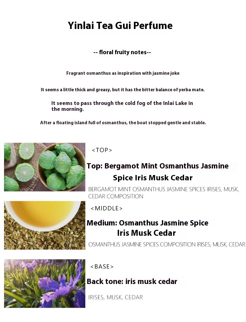 Das neue Parfüm ist ein beliebtes rundes Rosenparfum der Marke RISSERS, ein langanhaltender Blumen- und Fruchtduft für Damen_voghion.com