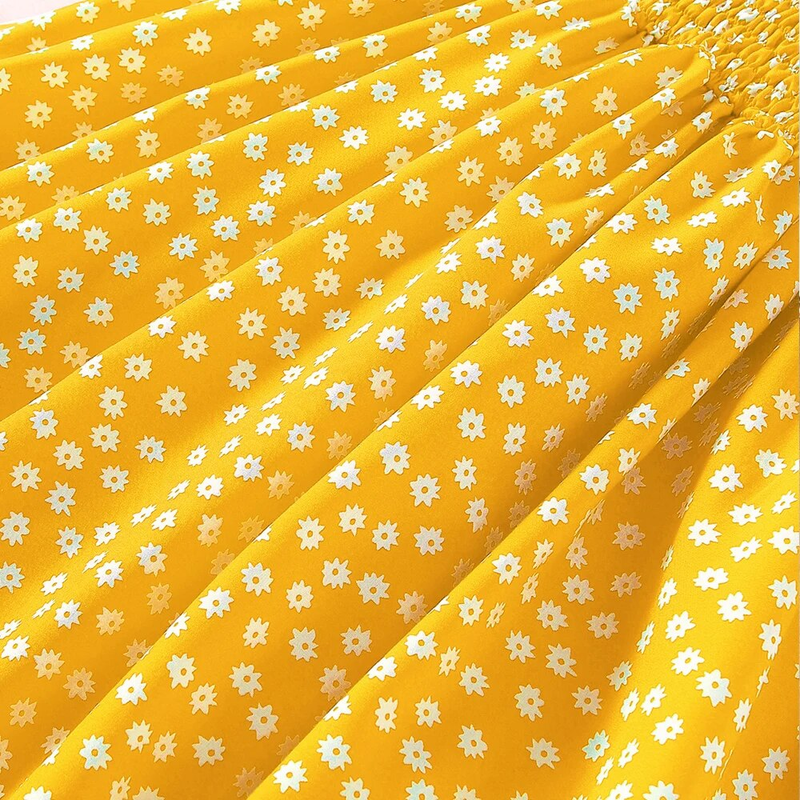 Nouveau Vacances d'été vent Lotus feuille bord petite fleur fragmentée sangle suspendue Dre pour les enfants du collège et_voghion.com