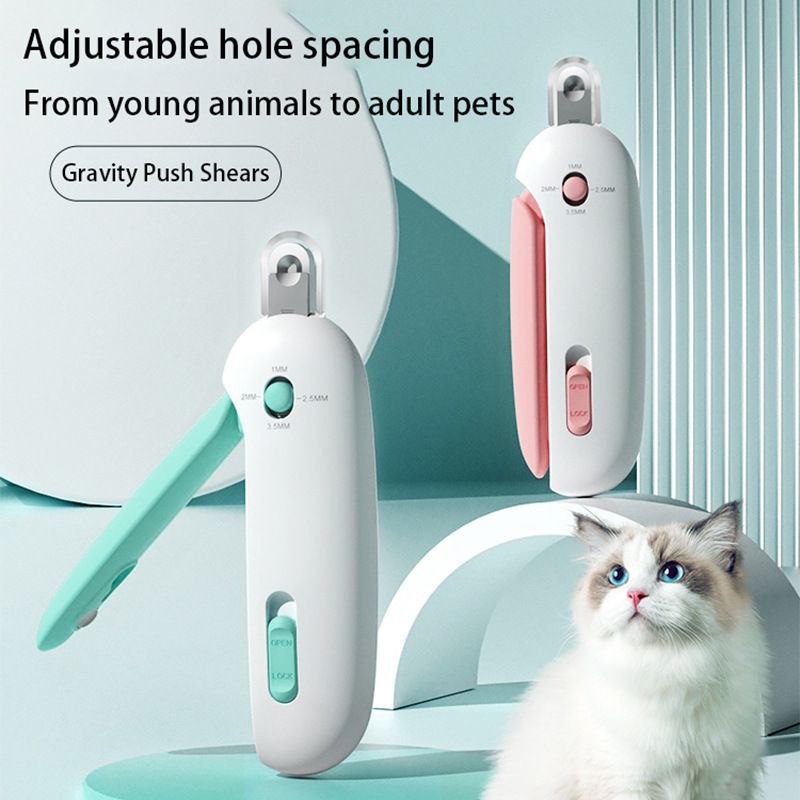 Verkauf von Gravity Push-Push Cat verstellbarem Nagelknipser mit rundem Loch_voghion.com
