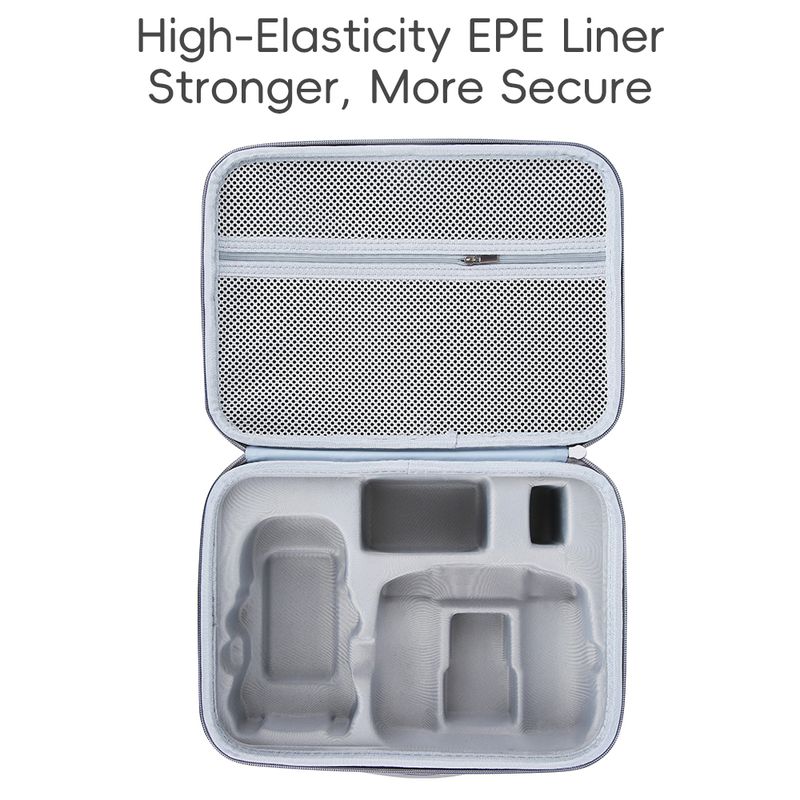 For Mini 5 Pro Shoulder Bag PU Portable Storage Travel Carrying Case Handbag For DJI RC 2/RC N3 Control Drone Accessory_voghion.com