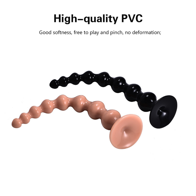 Plug anal long pour homme et femme, perles, jouets, perles anales pour usage extérieur_voghion.com
